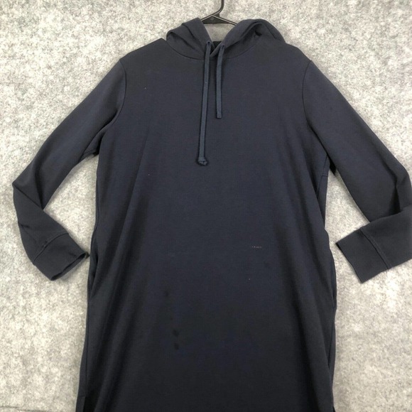 SWEATY BETTY Beyond Hooded Sweat Dress Size Large Blue Style SB8836 - Picture 2 of 13